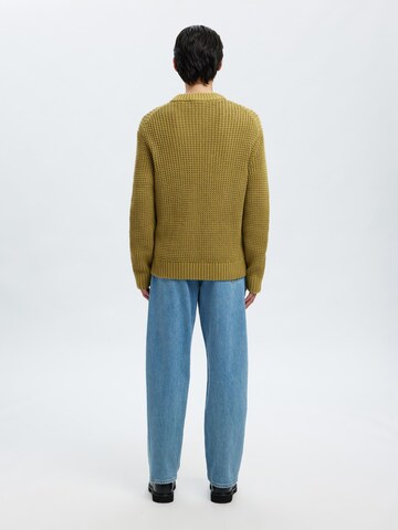 Vestes en maille SELECTED en vert