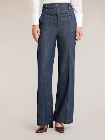 Wide Leg Jean MOTIVI en bleu
