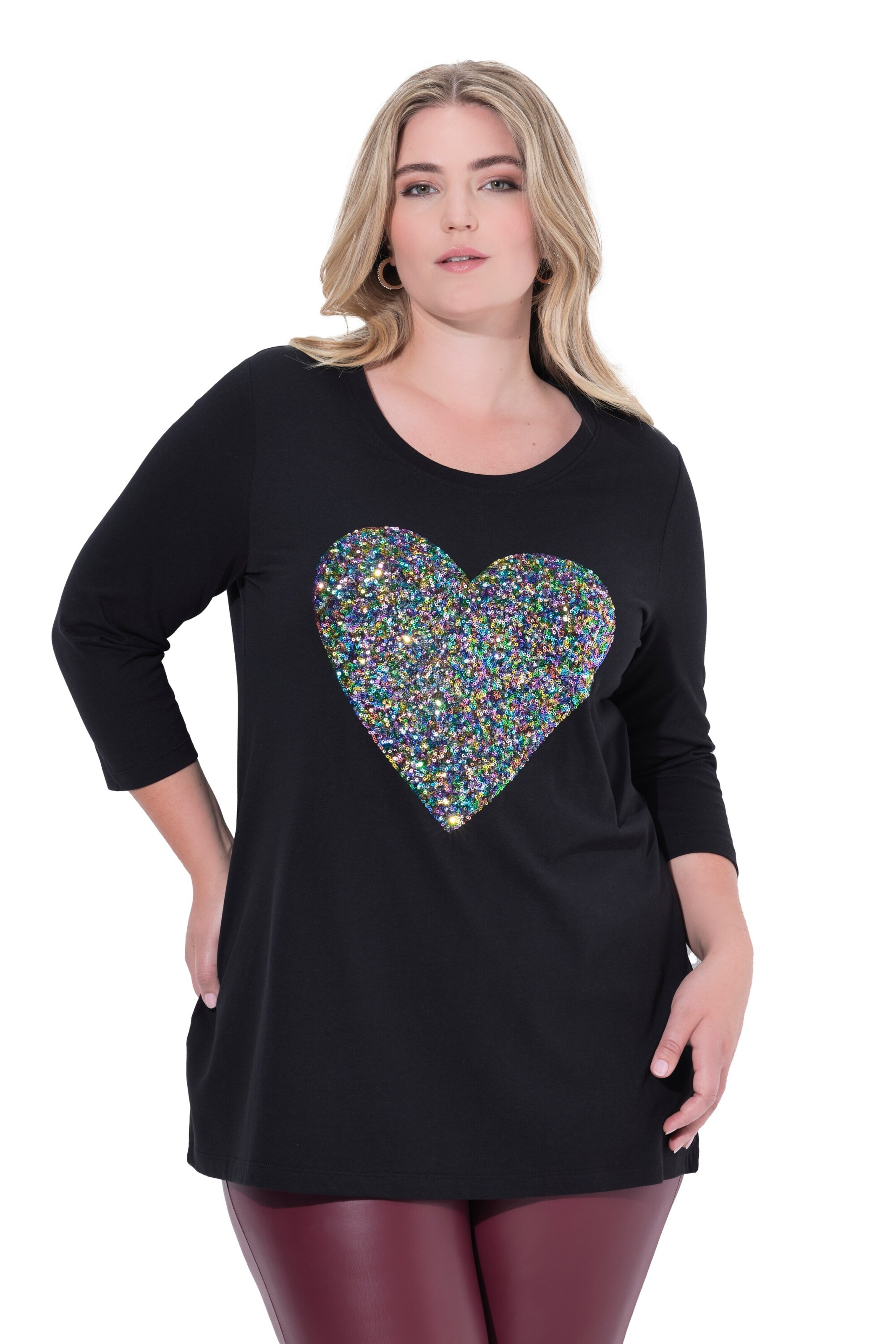 MIAMODA Shirt in Zwart: voorkant