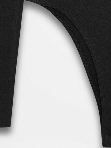 Body a maglietta di Dilvin in nero