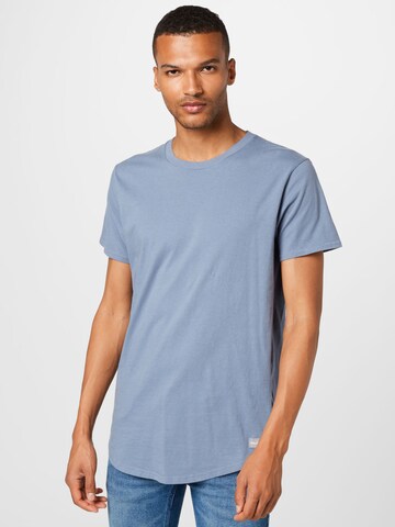 T-Shirt HOLLISTER en bleu : devant