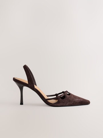 Next - Zapatos destalonado 'Forever Comfort' en marrón