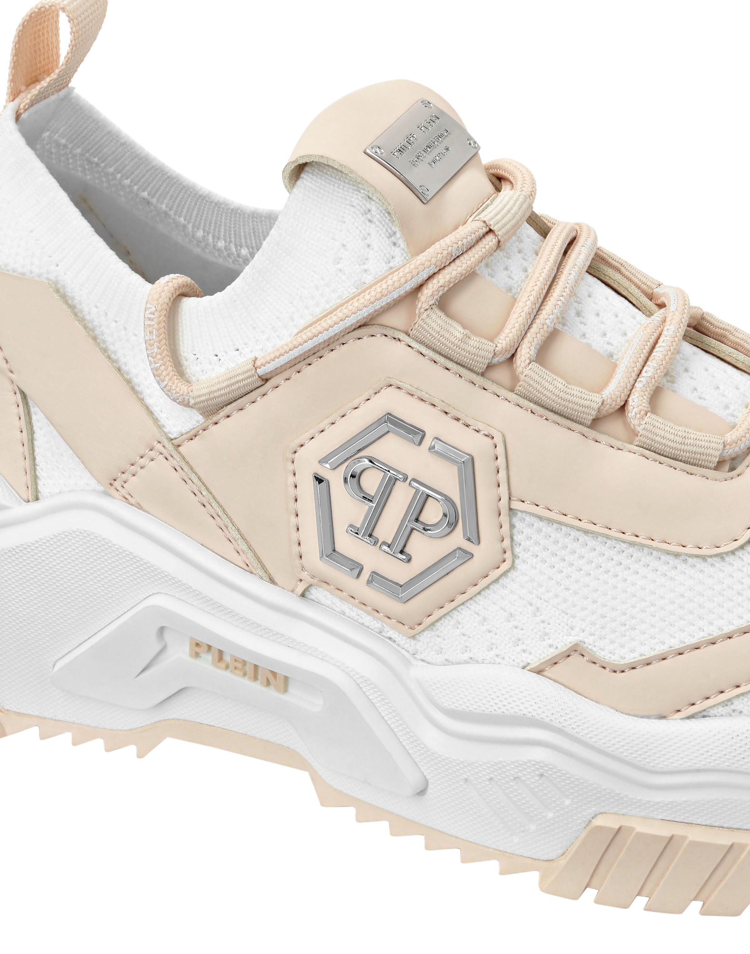 Philipp Plein Sneakers laag 'Predator' in Wit