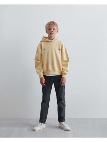 Scalpers Sweatshirt ' ' i gul: framsida
