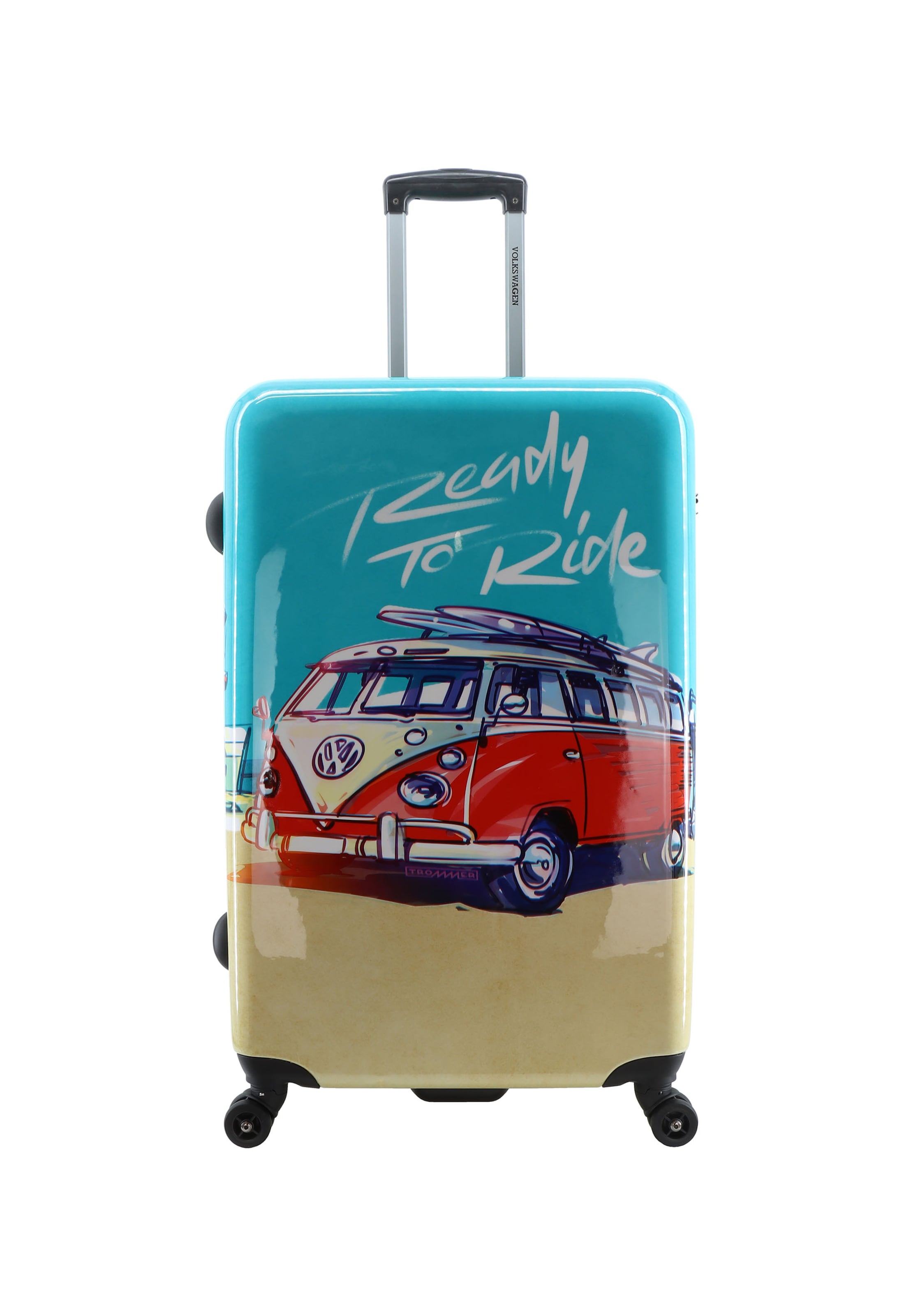 Volkswagen Suitcase 'Ready To Ride' in Mixed colors: front