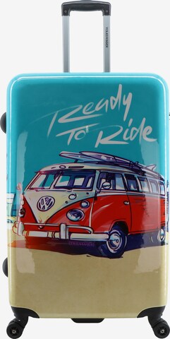 Volkswagen Suitcase 'Ready To Ride' in Mixed colors: front