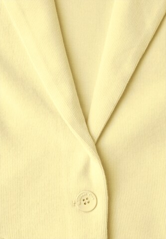STREET ONE Blazer mit Raffung in Gelb