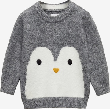 MANGO KIDS Sweater 'PINGU 2' in Grey: front