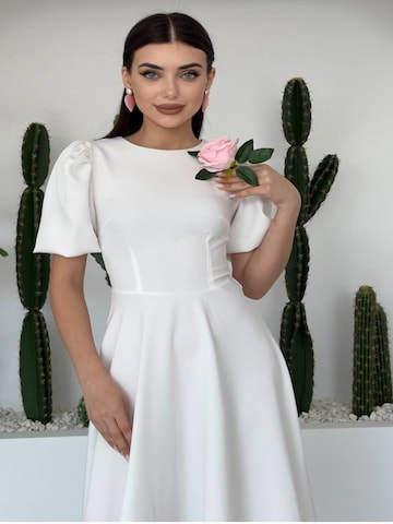 WOMAN VISION Kleid in Weiß