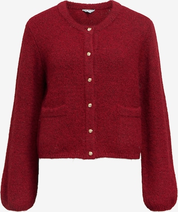 Cardigan 'OBJSAGGIA' OBJECT en rouge : devant