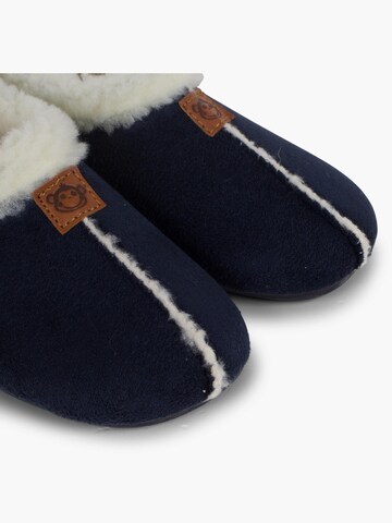 Pisamonas - Zapatillas de casa en azul