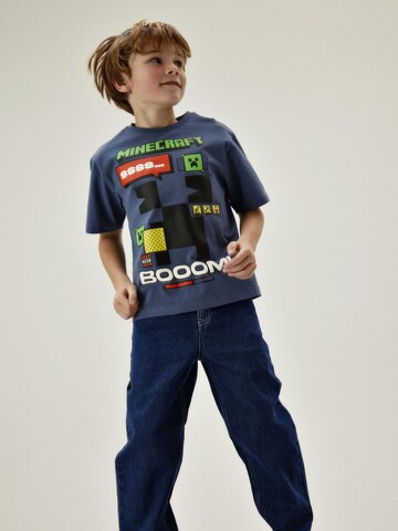 NAME IT - Camiseta 'Minecraft' en azul