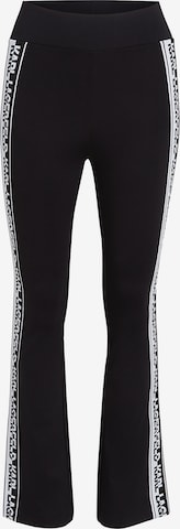 Karl Lagerfeld - Regular Leggings em preto: frente