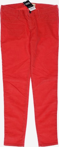 HOLLISTER Pants in S in Red: front