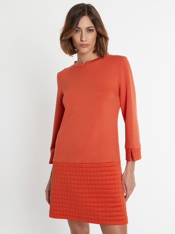 Ana Alcazar Kleid 'Savia' in Orange: Vorderseite