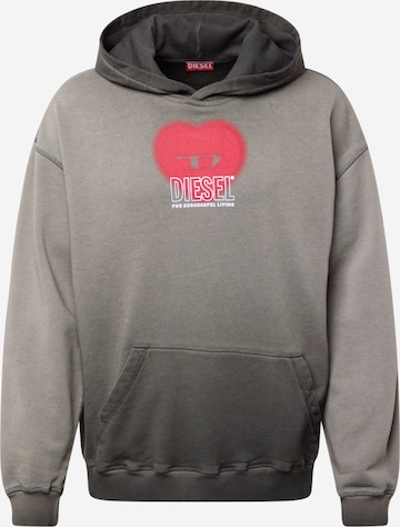 Sweat-shirt 'S-BOXT-N10' DIESEL en noir : devant