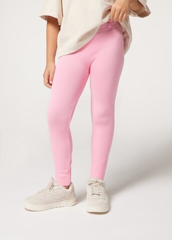 CALZEDONIA Skinny Leggings in Pink