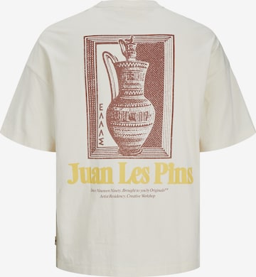 T-Shirt 'Milos' JACK & JONES en beige