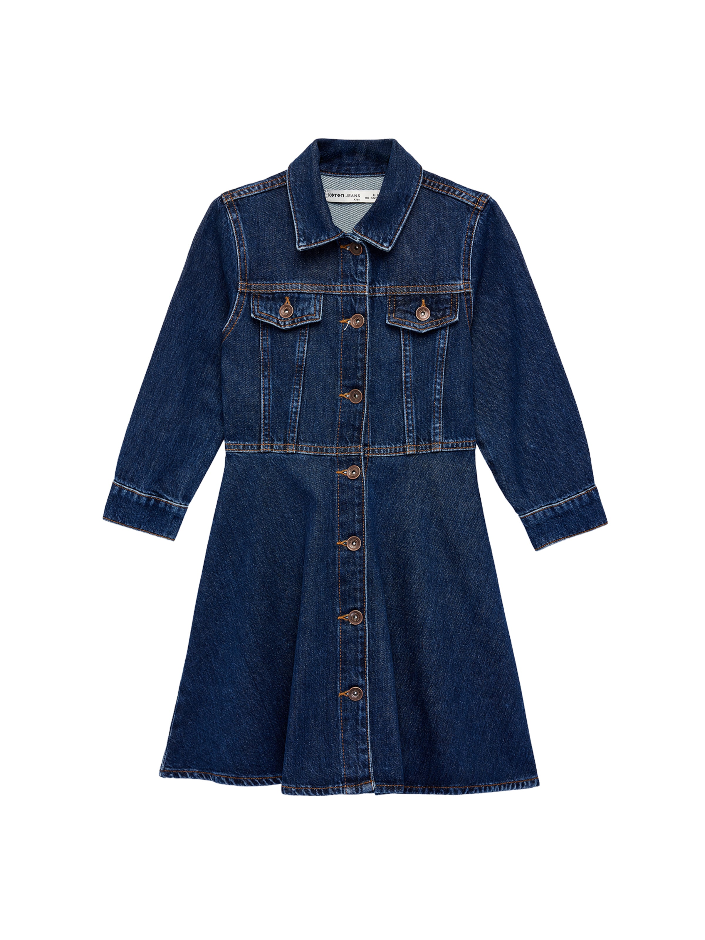Koton Jurk in Blauw: voorkant