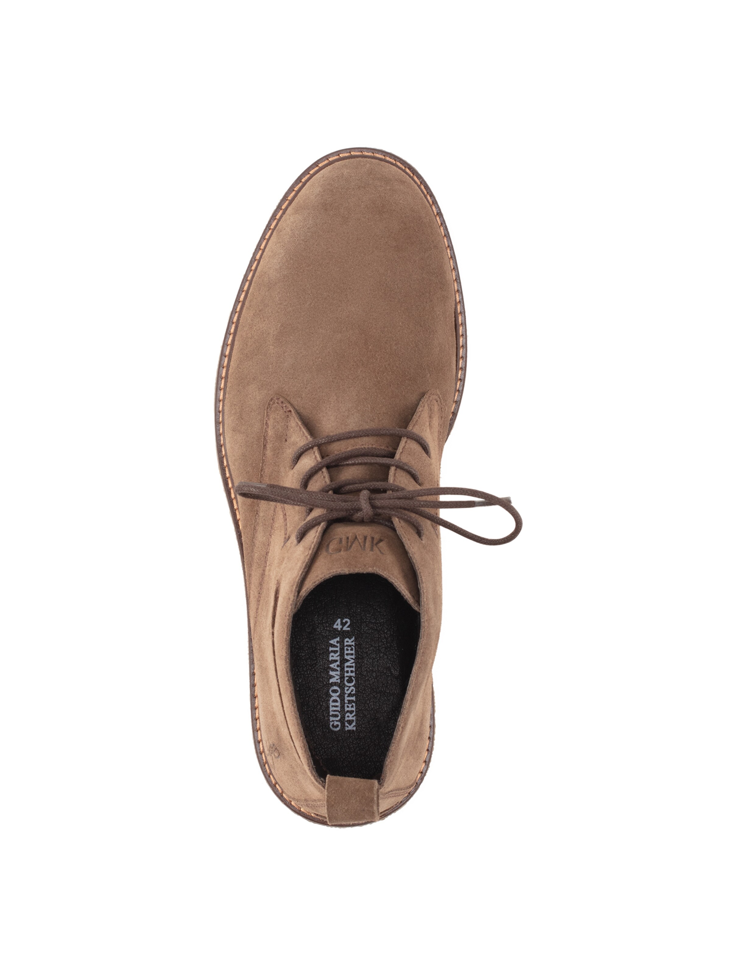 MARCO TOZZI by GUIDO MARIA KRETSCHMER Lace-up boot in Beige