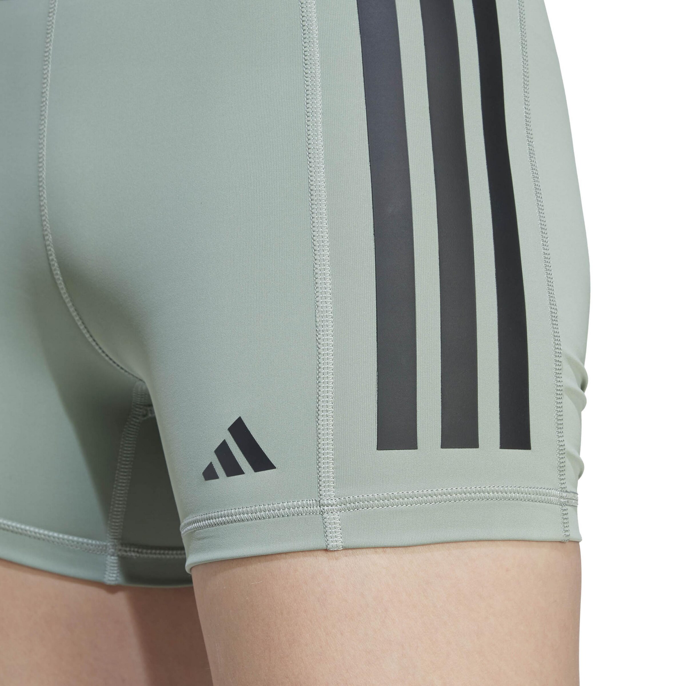 ADIDAS PERFORMANCE Skinny Workout Pants 'Optime' in Green
