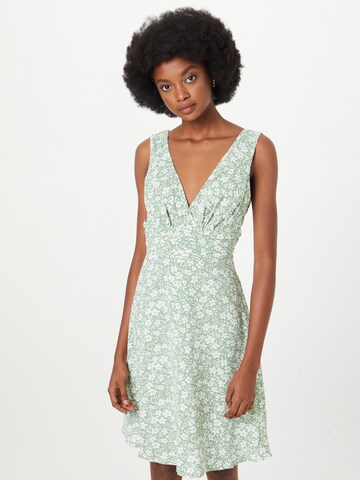 SISTERS POINT Dress 'GABBI' in Green: front