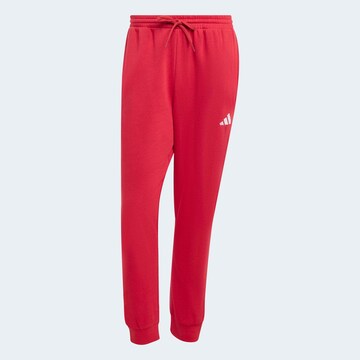 ADIDAS SPORTSWEAR Tapered Workout Pants in Red
