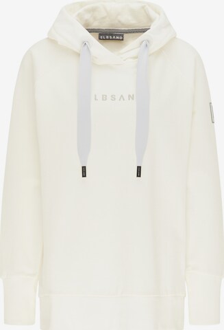 Elbsand Sweatshirt 'Svana' in Beige: front