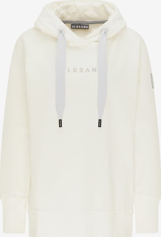 Elbsand Sweatshirt 'Svana' in Beige: front