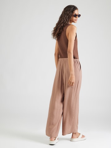 Eight2Nine - Pierna ancha Pantalón en marrón