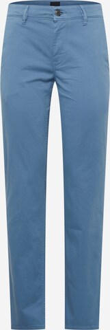 BOSS Chino kalhoty – modrá: přední strana