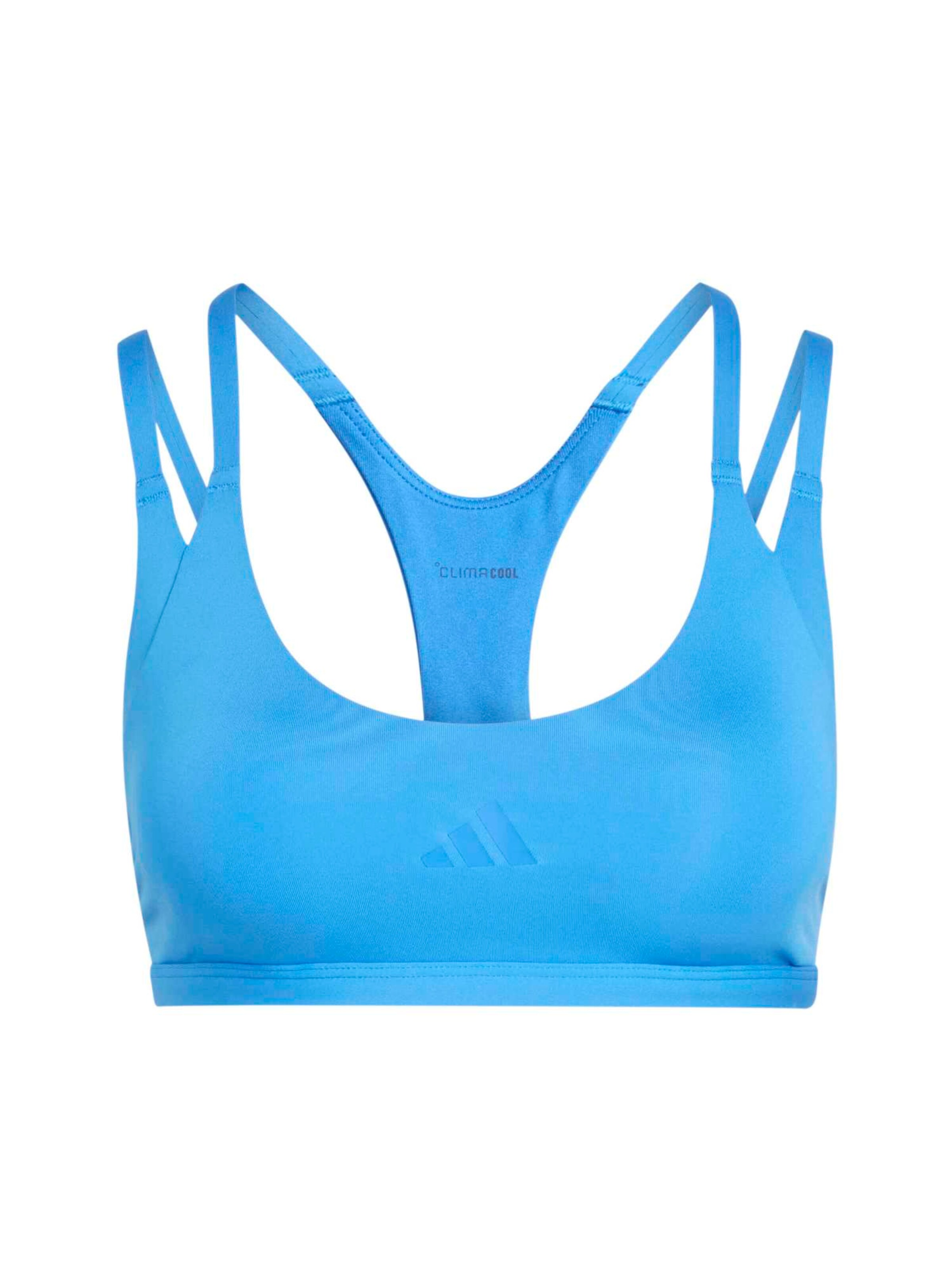 ADIDAS PERFORMANCE Sportbehå 'OPT' i blå: framsida