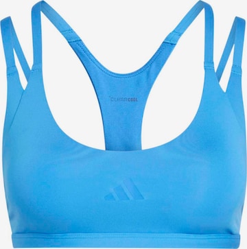 ADIDAS PERFORMANCE Sportbehå 'OPT' i blå: framsida