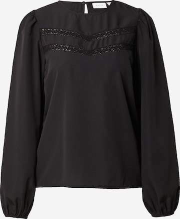 VILA - Blusa 'ANNUA' em preto: frente