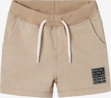 Regular Pantalon 'VATO' NAME IT en beige : devant