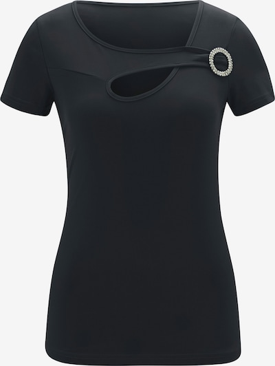 Tricou Patrizia Dini by heine pe negru, Vizualizare produs