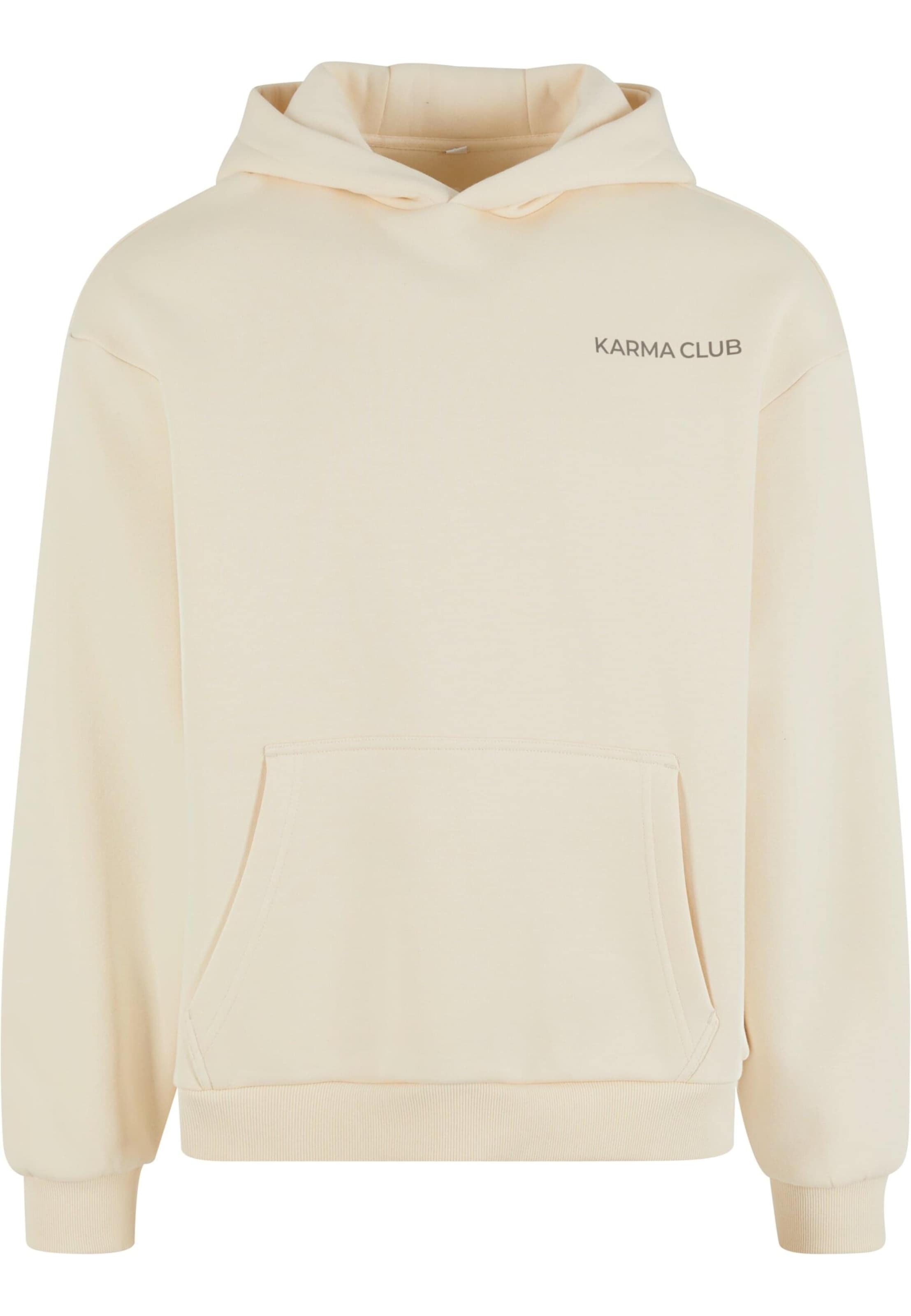 MT Upscale Sweatshirt 'Part Of The Club' in Beige: voorkant
