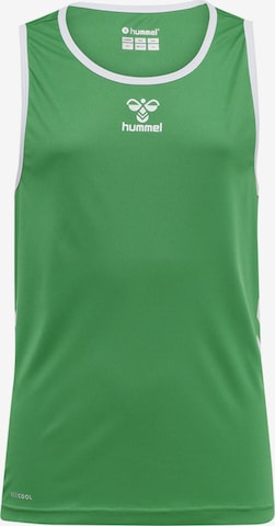 Hummel Functioneel shirt in Groen: voorkant