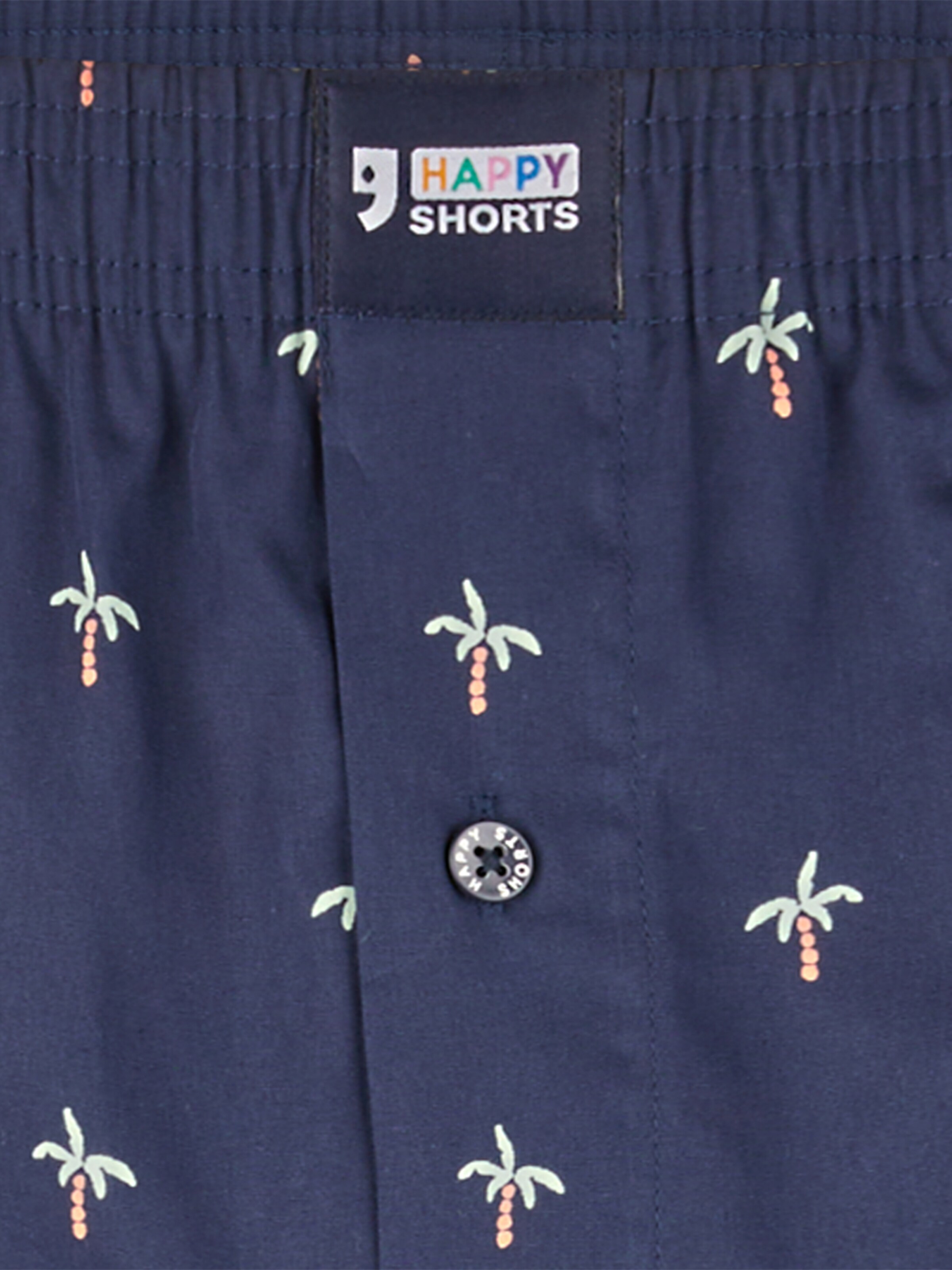 Happy Shorts Boxer ' Motives ' in Blau
