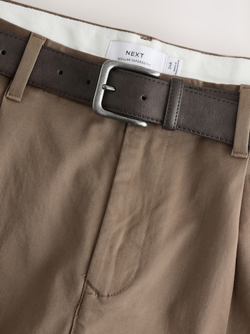 Next Regular Bandplooibroek in Bruin