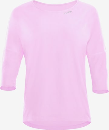 Winshape Functioneel shirt 'DT111LS' in Roze: voorkant