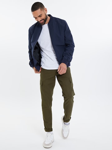 Veste mi-saison 'Riot' Threadbare en bleu