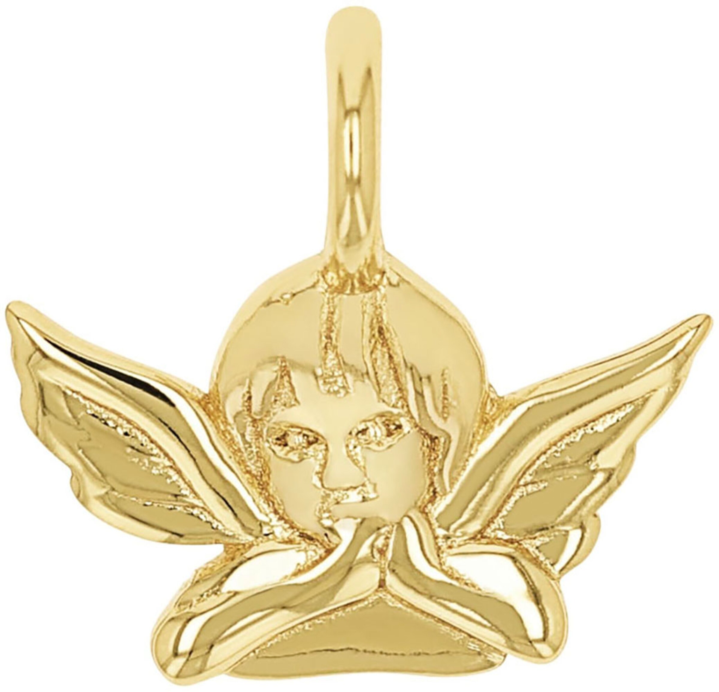 AMOR Anhänger in Gold: Vorderseite