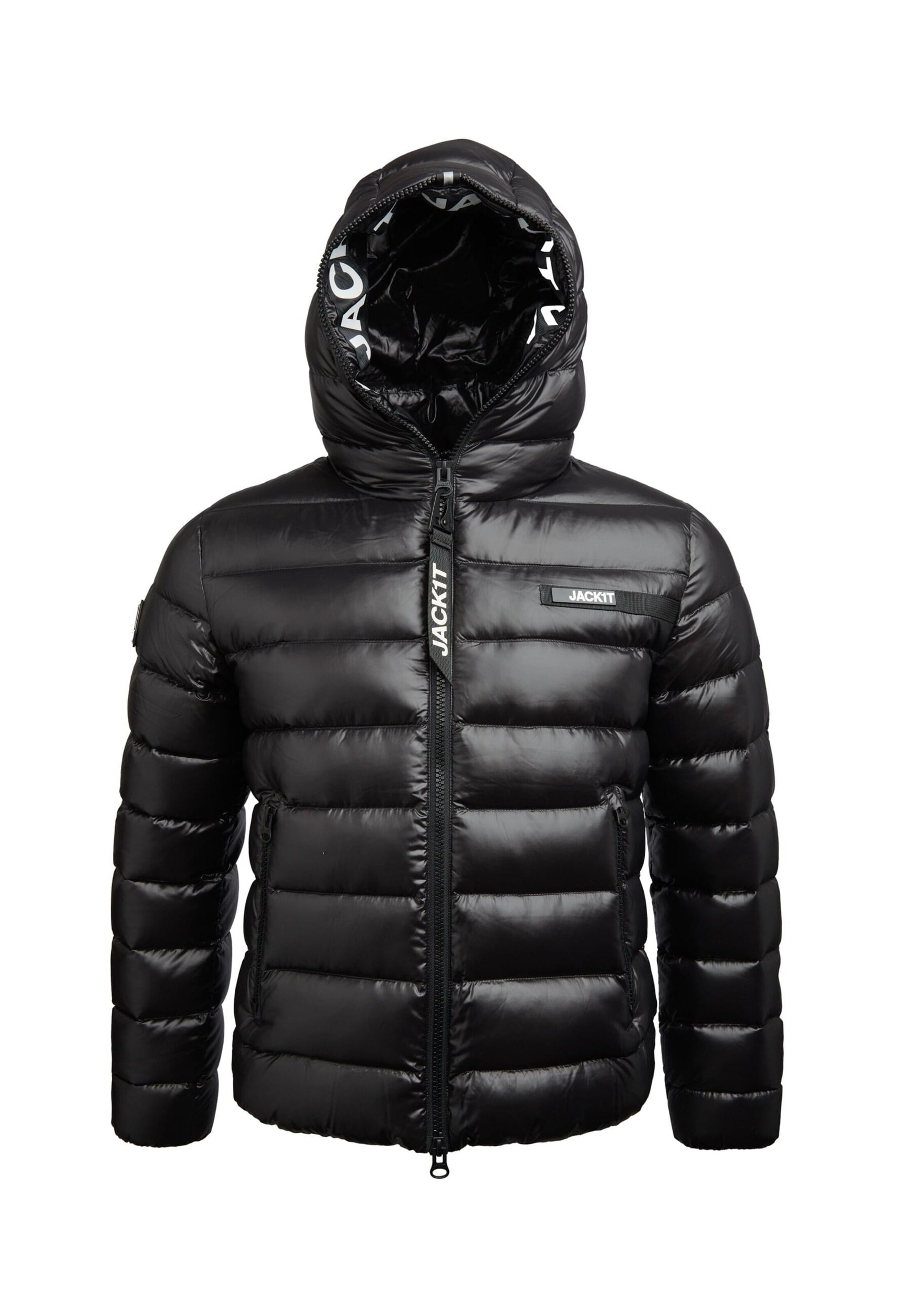 Veste d’hiver 'R3D' JACK1T en noir : devant