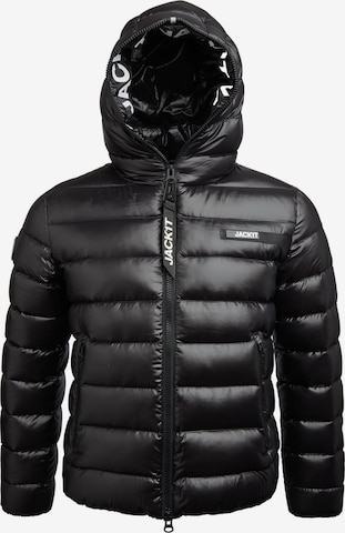 JACK1T Winter jacket 'R3D' in Black: front