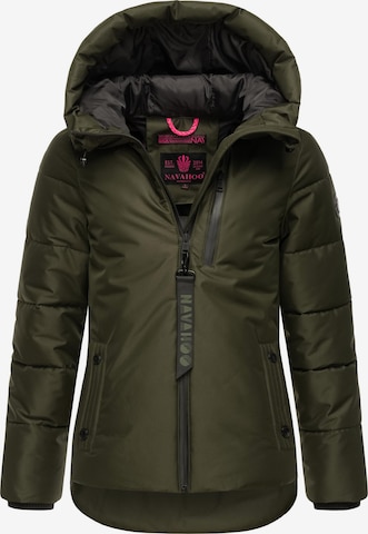 Veste d’hiver 'Krümelein' NAVAHOO en vert