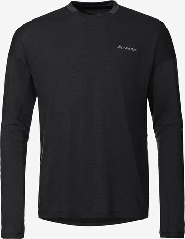 VAUDE Performance Shirt 'Yaras' in Black: front