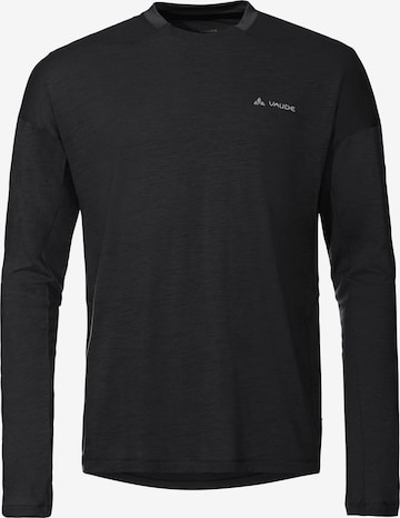 VAUDE Performance Shirt 'Yaras' in Black: front