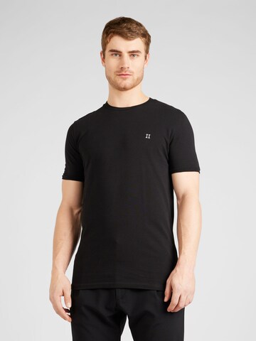 Les Deux Regular Fit T-Shirt in Schwarz: predná strana