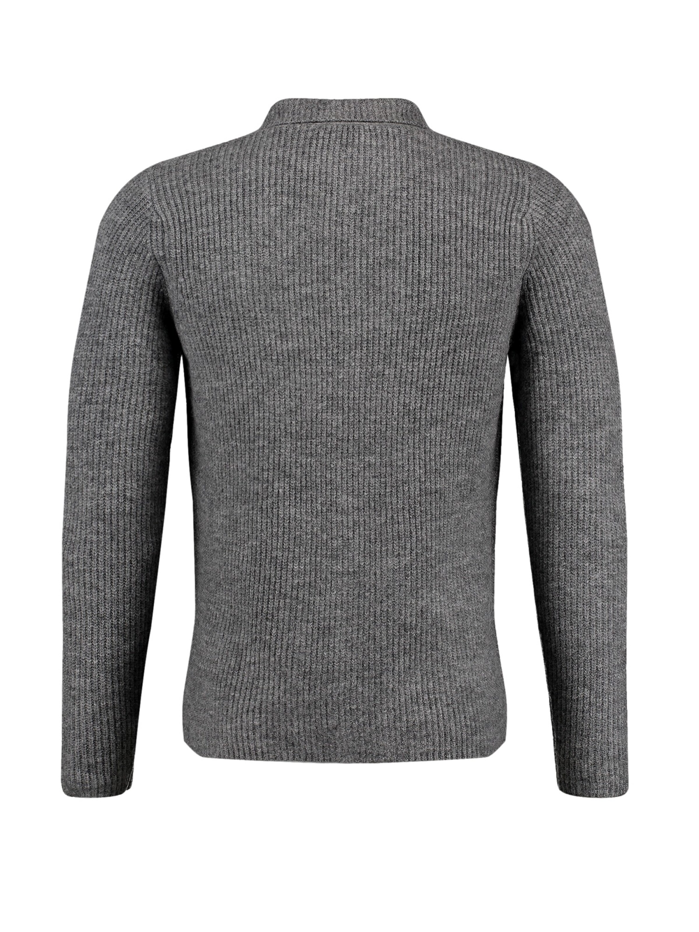 Key Largo Gebreid vest 'KLLUZERN' in Grijs